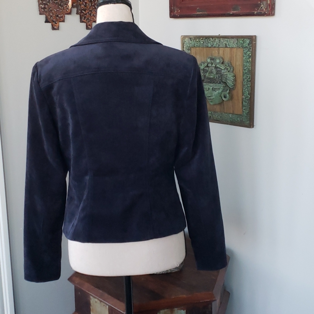 EUC Roz & Ali Blue Jacket - Picture 3 of 3
